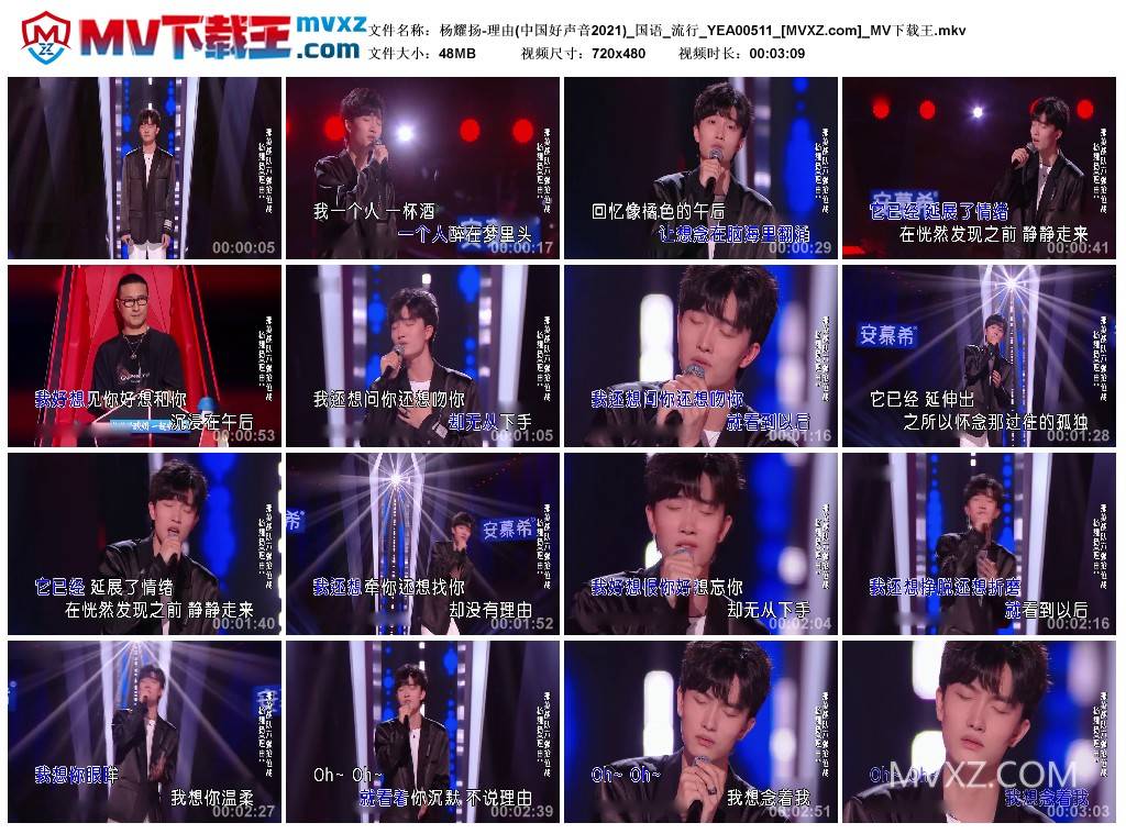 杨耀扬-理由(中国好声音2021)_国语_流行_YEA00511